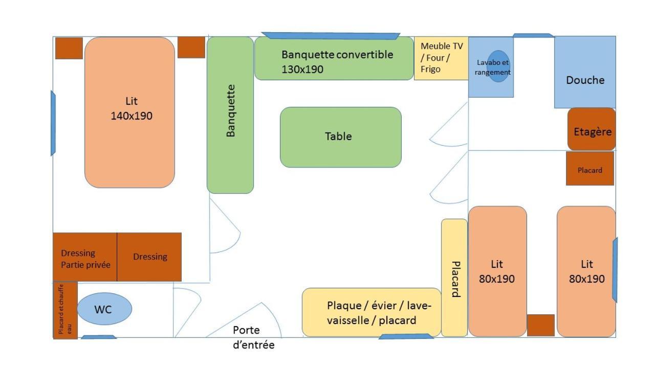 Flo'S Mobil-Home 萨亚古斯 外观 照片